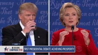 Full video Trump-Clinton first presidential debate