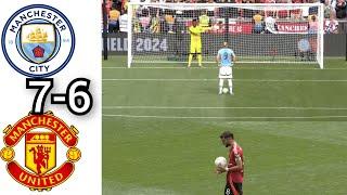 Man City Vs Man United 1-17-6 on penalties  Community Shield ...