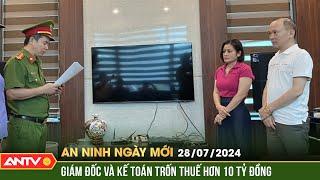 Vụ giám đốc và kế toán cùng bị bắt vì trốn thuế hơn 10 tỷ đồng  An ninh ngày mới ngày 287  ANTV