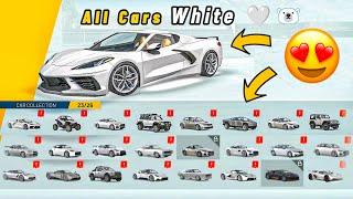 Making All Cars WHITE ‍️  In Extreme Car Driving Simulator  V6.80.8