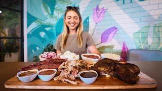 “Save Room For Pudding”  Fire & Brimstones Australian BBQ Platter Challenge