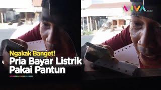 KOCAK Momen Seorang Pria Bayar Listrik Pakai Pantun