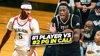 #1 Player Aj Dybantsa vs #2 PG In Cali Jason Crowe Jr. in EPIC Showdown In Front of Paul Pierce