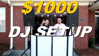 Complete Mobile DJ Setup for $1000  Beginner DJ Buying Guide Everything you need