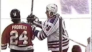 Joey Kocur vs Bob Probert Round 2 & Probert takes on Darren Langdon  Nick Kypreos