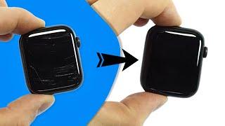 Remove Apple Watch Scratches Yourself ⌚ - Full Video - No Screen Replacement - Zcratch UV