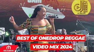 BEST OF REGGAE  ONE DROP VIDEO MIX 2024 BY THE GREAT INFINITY 22 DJS AT VOL 22 FT ALAINECHRIS BROWN