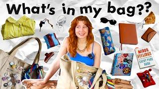 Whats In My Bag?  thrifty crafty girl edition