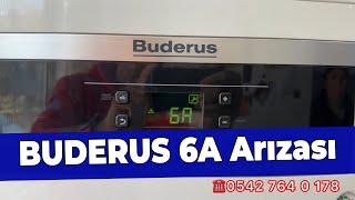 Buderus Kombi 6A Arızası Nedir? 6A Arızası nasıl tamir edilir?