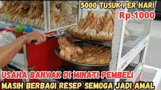 5000 TUSUK PERHARI‼️RESEPNYA DI BAGI-BAGI SEMOGA JADI AMAL JARIYAH RESEP SEMPOLAN @junaibae