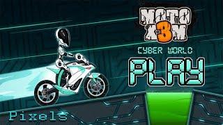 Moto X3M - Cyber World All Bikes Unlocked