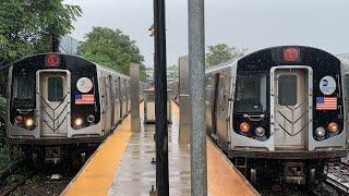 MTA New York City Subway  L Train Action at East 105th Street