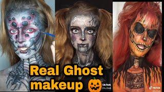 Real Ghost Halloween Makeupcan you believe  tiktok videos