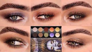 5 LOOKS 1 PALETTE WITH PAT MCGRATH MIDNIGHT SUN MOTHERSHIP VI PALETTE