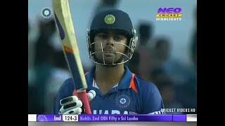 Virat Kohli 54 vs Srilanka 2nd Odi 2009 @ Nagpur