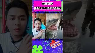 ikan hiu raksasa JADI JADIAN INI MAH GAES #short #vidioviral #ikanhiu #megalodon