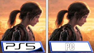 The Last of Us Part I PATCH 1.0.2.0  PC vs PS5  Graphics Comparison & Steam Deck Performance