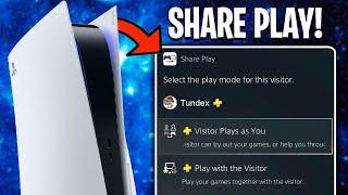 How to Share Play on PS5 EASY