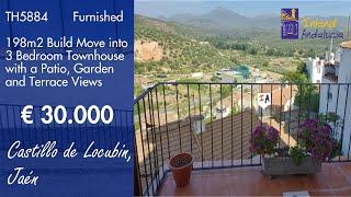 30K Furnished Move into 3 Bed Townhouse + Garden Property for sale in Spain inland Andalucia Th5884