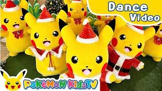 One Pikachu Winter Holiday ver.  Kids Dance Song  Nursery Rhyme  Kids Song  Pokémon Kids TV​