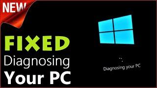 Windows 10 Diagnosing Your PC Stuck Fixed  How to fix Windows 10 Diagnosing Your PC Repairing Error