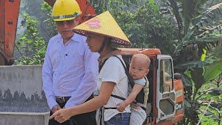 Single mother _ construction director cooks buys land takes single mother to visit his new project