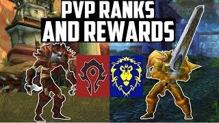 Classic WoW PvP Ranks And Rewards