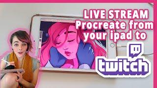How to Live Stream your ipad to Twitch