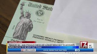 Second round of stimulus check payments start going out