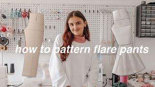 Fashion Design 101  how to pattern flare pants