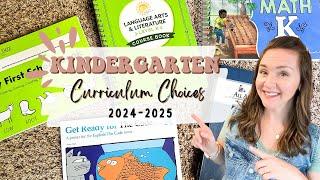 Kindergarten Curriculum Choices for the 2024-2025 School Year