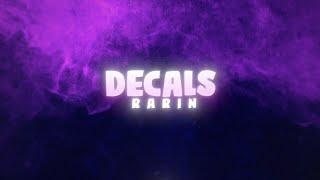Rarin - Decals Official Lyric Video