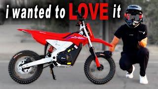 Why I DONT Like HONDA CRF-E2 Electric Dirt Bike ... Yet