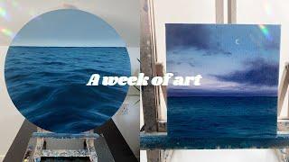 Week In The Life  Full Time Artist  Painting & Packing