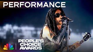The 2024 Music Icon Lenny Kravitz Performs His Greatest Hits  Peoples Choice Awards 2024  NBC