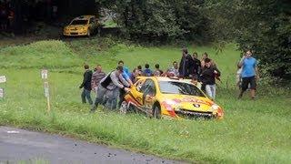 Thierry Neuville crash - IRC Barum Czech Rally 2010