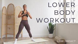 Lower Body Workout  8 Minute Glutes & Legs  Low Impact