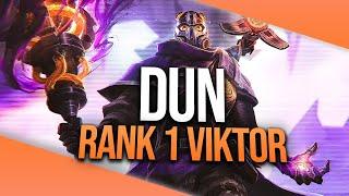 DUN RANK #1 VIKTOR Montage  League of Legends
