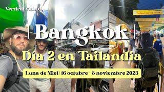 Viajar a Tailandia  Qué ver en BANGKOK - Día 2  Mercados del Tren y Mercado Flotante  #minivlog