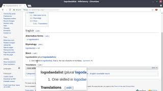 L Logodaedalist English Wiktionary