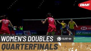 YONEX All England Open 2022  KititharakulPrajongjai THA 8 vs ZhangZheng CHN  Quarterfinals