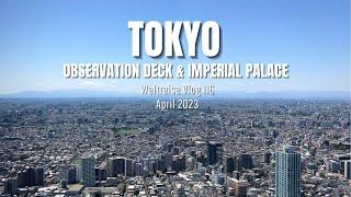 Tokyo - Observation Deck & Gardens of Imperial Palace  Japan • Weltreise Vlog 116