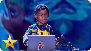 DJ Arch Jnr gets the party started  BGT The Champions