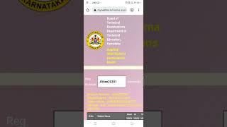 How to check Diploma results link karnataka 2022