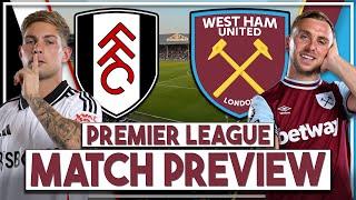 Fulham v West Ham Preview  Great fixture to see what Lopetegui can do  Not confident.....yet