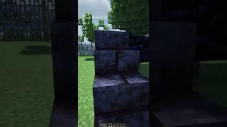 Minecraft Redstone Trampoline Tutorial #shorts