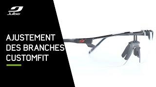 Comment ajuster les branches CustomFIT des lunettes DENSITY ULTIMATE & SPLIT  Julbo