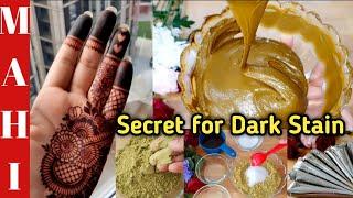 How to Make Natural Henna Paste for Dark Stain  How to Mix Natural Henna Mehndi Paste at Home