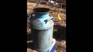 Milk Can Restoration Part 1