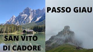 SAN VITO DI CADORE e PASSO GIAU *allarme pioggia*